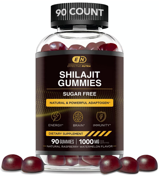 Gomitas de Shilajit: Siente la verdadera potencia
